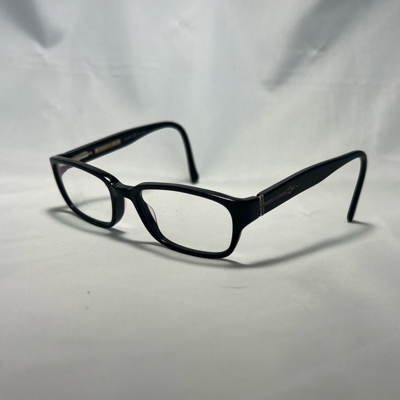 Lucky Brand Small Black Rectangle Eyeglasses - Frames Only - Picture 9 of 10